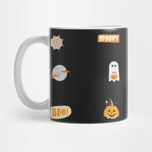 Halloween Design Sticker Pack Mug